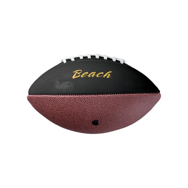 Beach Wordmark Football (Rotated 270)