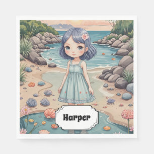 Beachcomber's Bliss Personalised Napkin