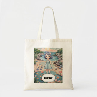 Beachcomber's Bliss Personalized Tote Bag