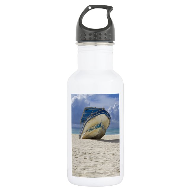 Beached Boat 532 Ml Water Bottle (Front)