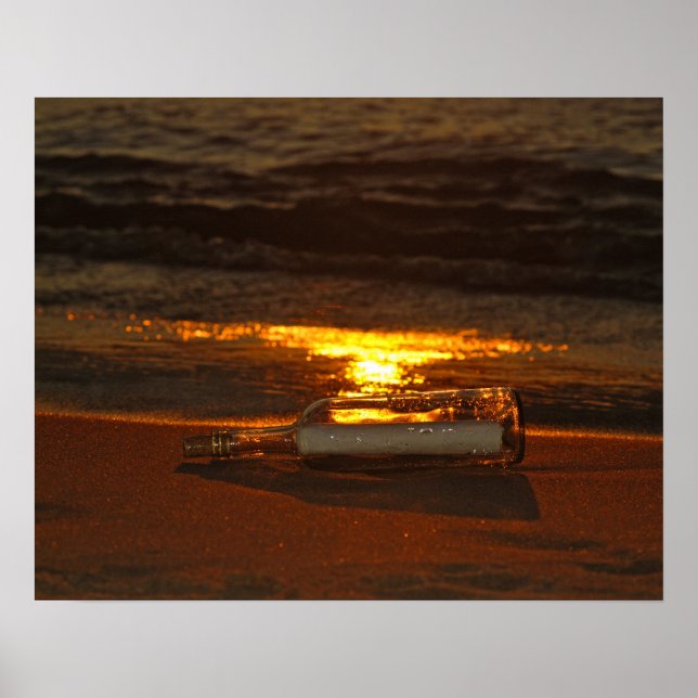Beached Bottle Poster (Front)