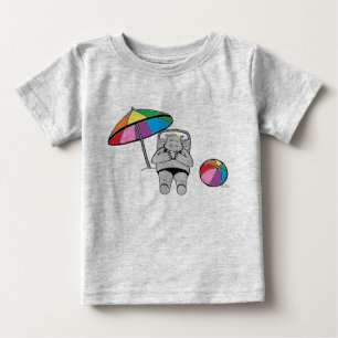 Beached Hippo Baby T-Shirt