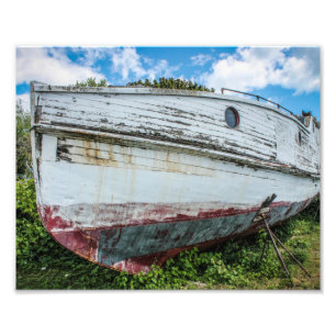 Beached on the Shores of Lake Michigan Photo Print