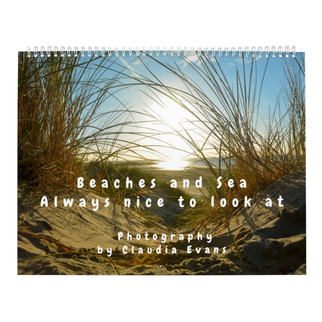 Beaches and Sea Calendar (Cover)