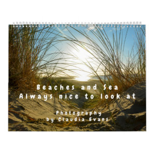 Beaches and Sea Calendar