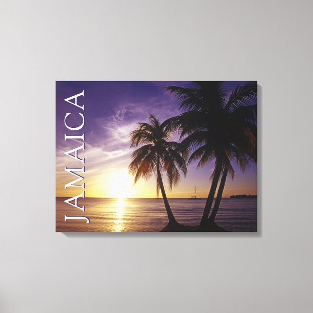 Beaches at Negril Jamaica Canvas Print (Front)