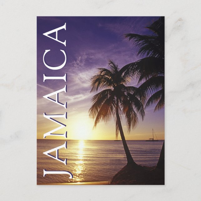 Beaches at Negril Jamaica | Happy Birthday Postcard (Front)