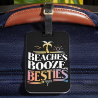 Beaches Booze & Besties Coconut Tree Summer
