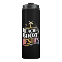 Beaches Booze & Besties Coconut Tree Summer 
