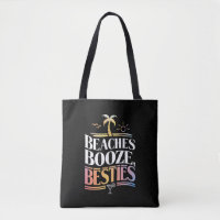 Beaches Booze & Besties Coconut Tree Summer