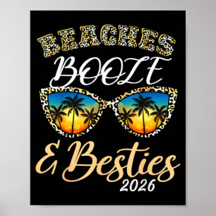 Beaches booze besties girls trip 2026 florida poster