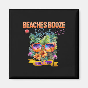 Beaches Booze Besties Myrtle Beach South Carolina Magnet