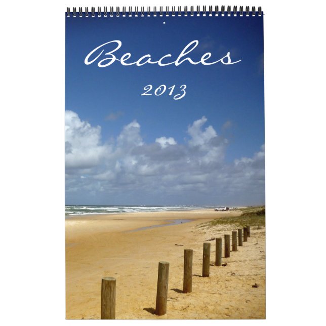 beaches calendar 2013 (Cover)
