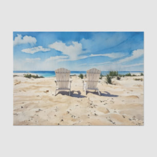 Beaches in the Sand Tissue Paper