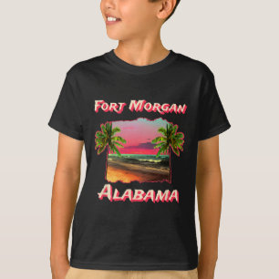 Beaches Of Fort Morgan Alabama  T-Shirt