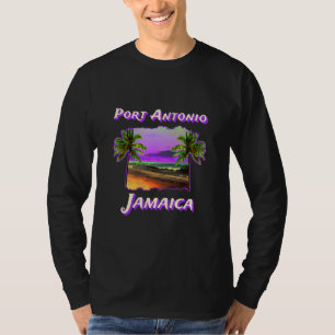 Beaches Of Port Antonio Jamaica T-Shirt