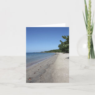 Beaches of Roatan Notecard