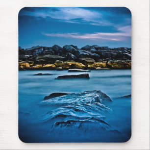 Beaches Park Breakwall 4 Mouse Pad