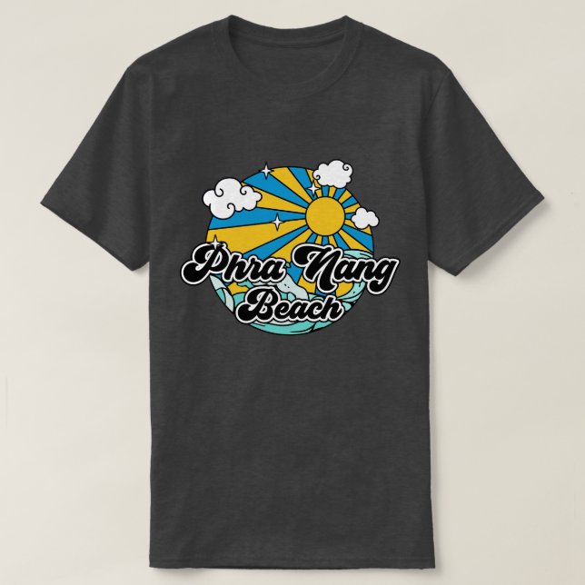 Beaches Phra Nang Beach T-Shirt (Design Front)
