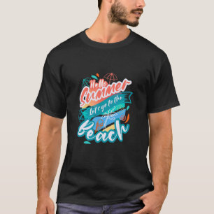 Beaches Retro Beach Vacation Summer  Quote  1 T-Shirt