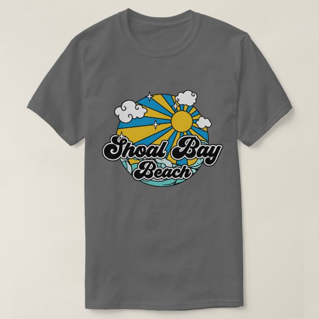 Beaches Shoal Bay Beach T-Shirt (Design Front)