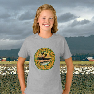 Beachfront illustration Travel T-Shirt