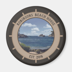BeachHouse (customisable) Magnet