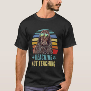 Beaching Not Teaching  Boykin Spaniel Dog Summer T-Shirt