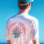 Beaching Not Teaching Funny Teacher Beach Day T-Sh T-Shirt<br><div class="desc">Are you searching for a fun way to express your love for the beach and teaching? Look no further than the "Beaching Not Teaching" funny teacher beach day design! It's the perfect way to let everyone know that when you're not in the classroom, you're soaking up the sun and surfing....</div>