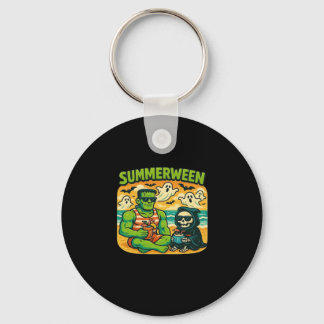 Beachside Boogeymen - Retro Summerween Vibes Class Key Ring