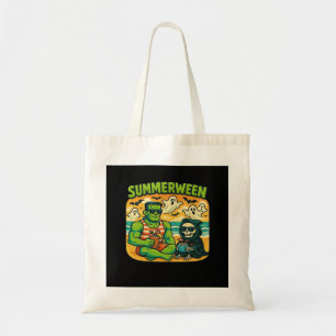 Beachside Boogeymen - Retro Summerween Vibes Class Tote Bag