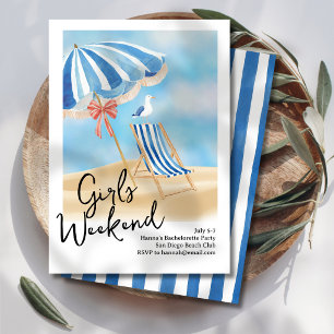 Beachside Party Invitation