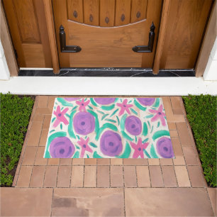 Beachy Boho Print  Doormat