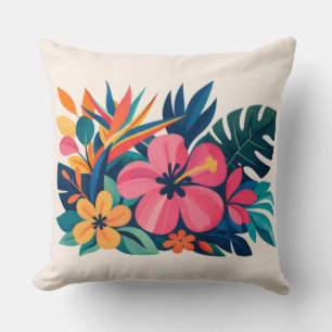 beachy boho retro cutie cushion