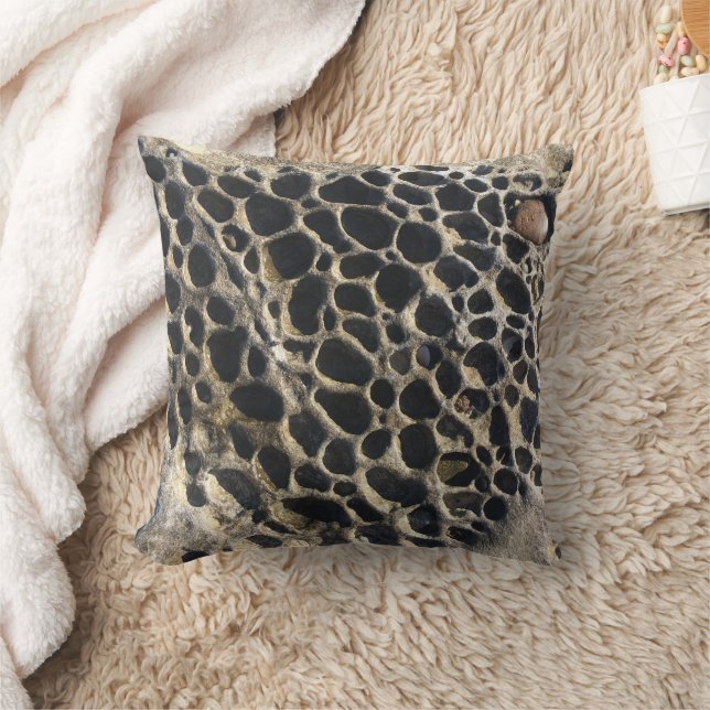 Beachy Bubbly Rocks  Cushion (Blanket)