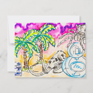 Beachy Card