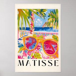 Beachy Decor, Sunglasses Poster, Summer Vibes Art Poster