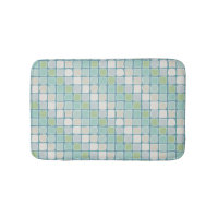 Beachy Geometric Tiles, Sea Glass, Blue, Sand