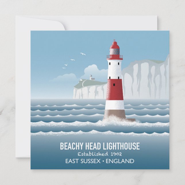 Beachy Head Lighthouse Card (Front)