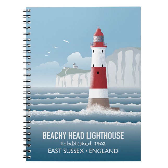Beachy Head Lighthouse Notebook (Front)