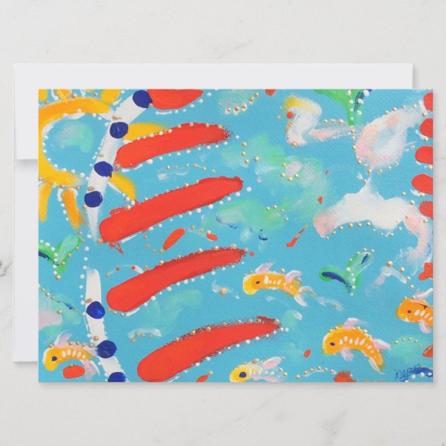 Beachy invitation (Front)