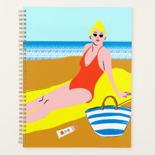 Beachy Keen - Yellow Planner