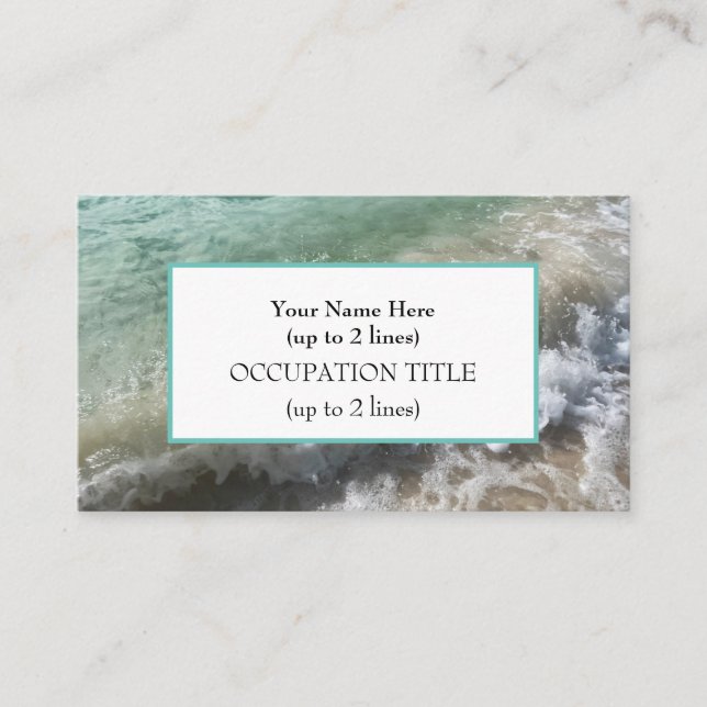 Beachy Na! 3 Business Card (Front)