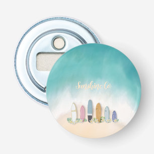 Beachy sand and surf bottle opener