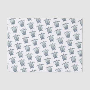 Beachy Sea Turtle Tissue Paper