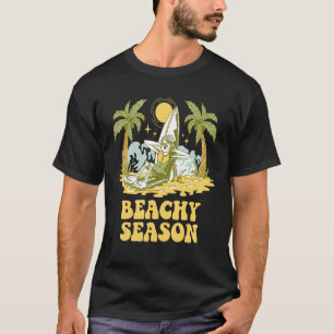 Beachy Season Beach Girlfriend Ocean Fiance Vacati T-Shirt