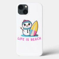 Beachy Snowman Vibes