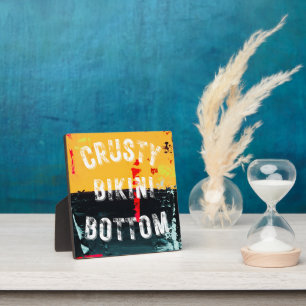 Beachy Tabletop plaque with easel