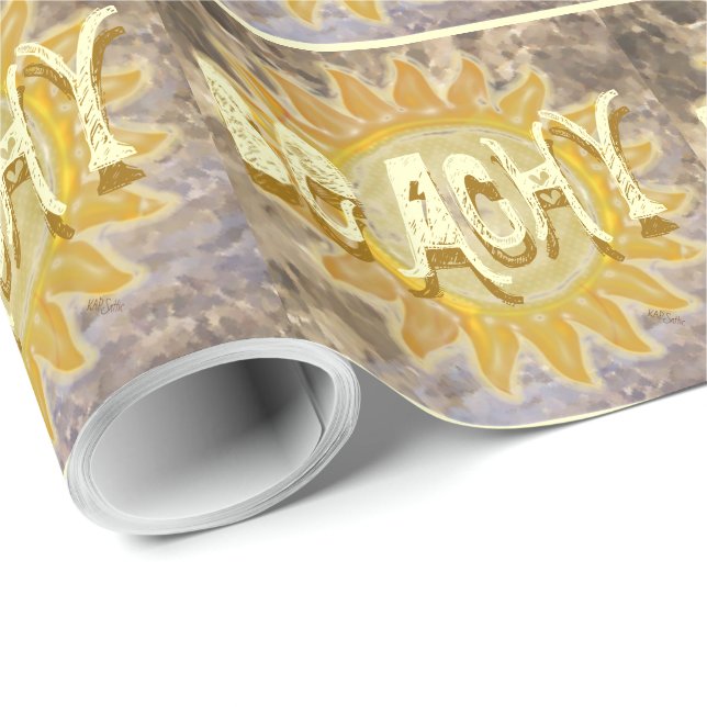 Beachy Wrapping Paper (Roll Corner)