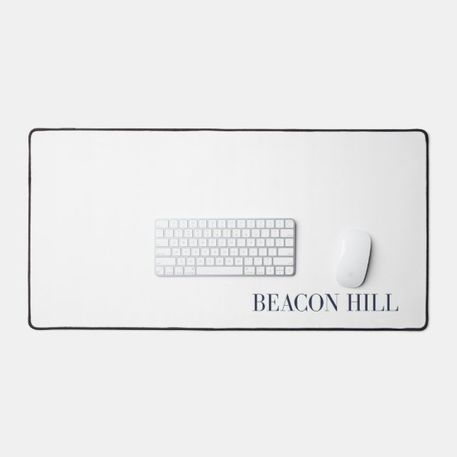 Beacon Hill Boston Desk Pad | Massachusetts (Keyboard & Mouse)